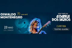 Oswaldo Montenegro em sua nova turnê “A Dança dos Signos”