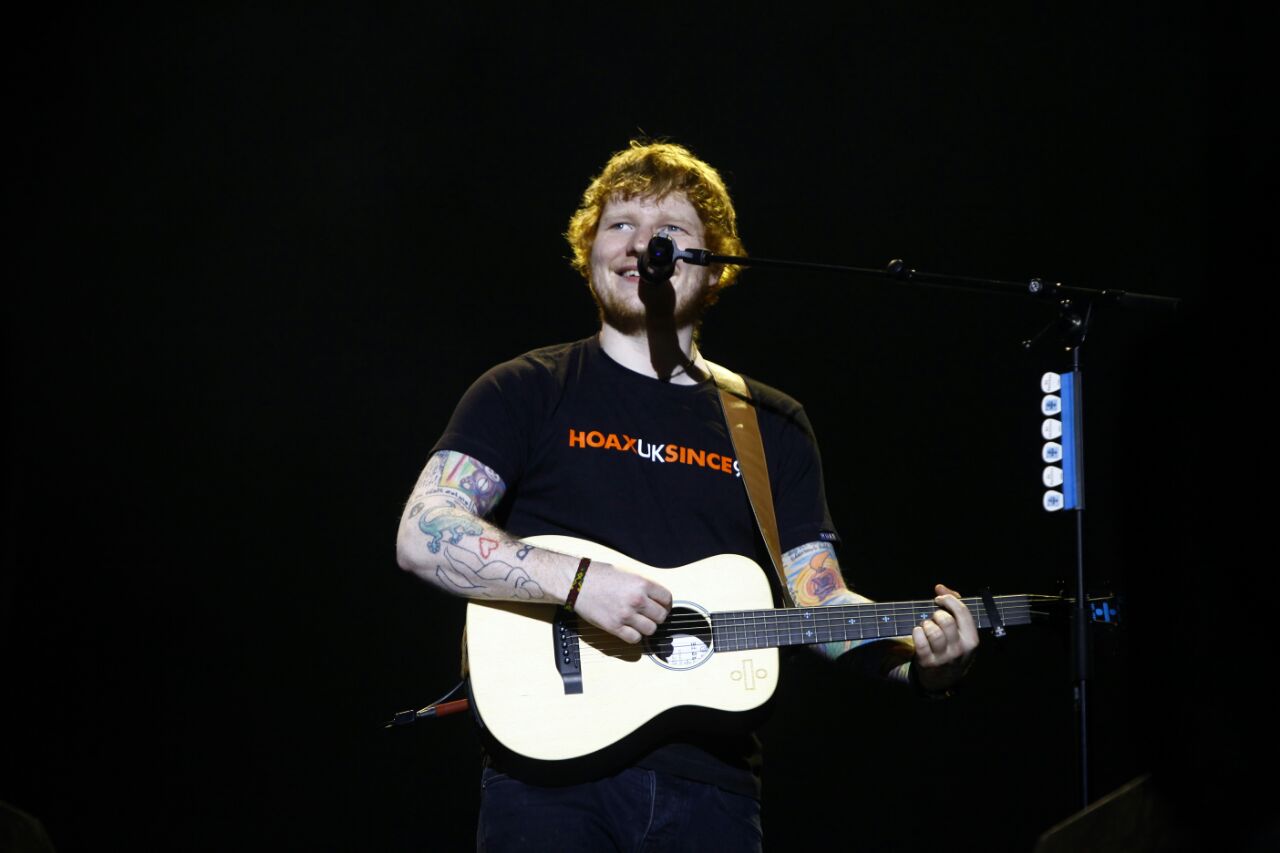Ed Sheeran em Curitiba: veja como foi o show que contagiou o público