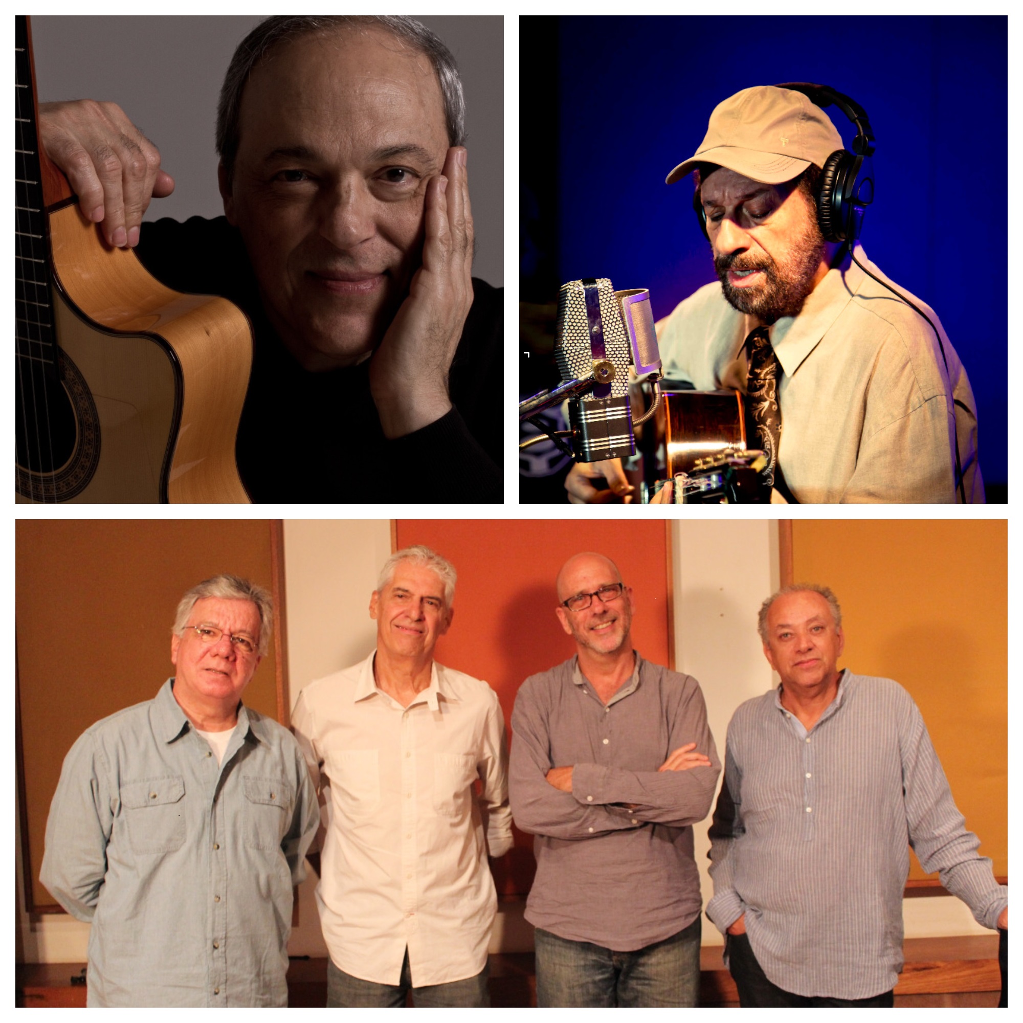 Toquinho, João Bosco e MPB 4 fazem show juntos em Curitiba