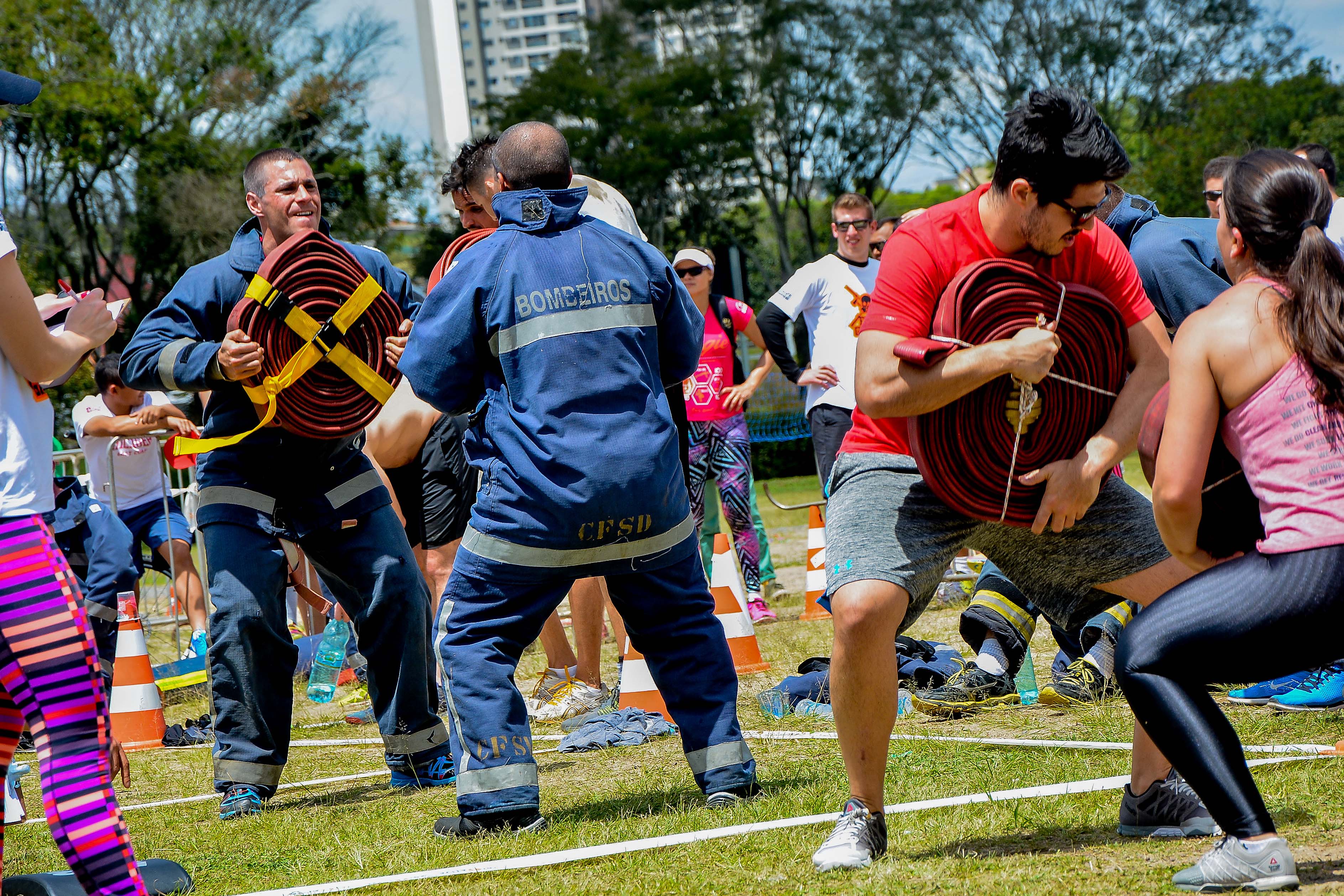 Campeonato estilo crossfit reúne 100 bombeiros neste domingo (22)