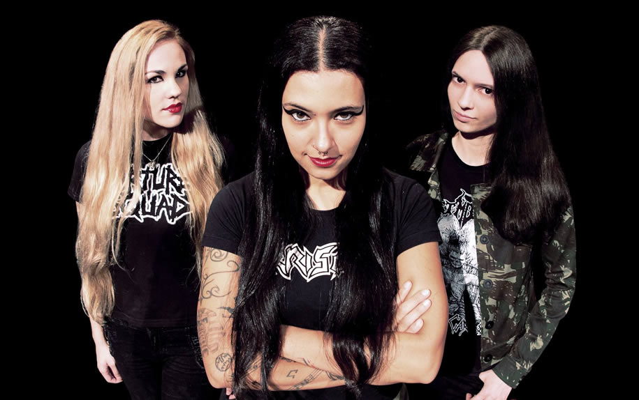 Banda Nervosa é destaque em festival de metal em Curitiba