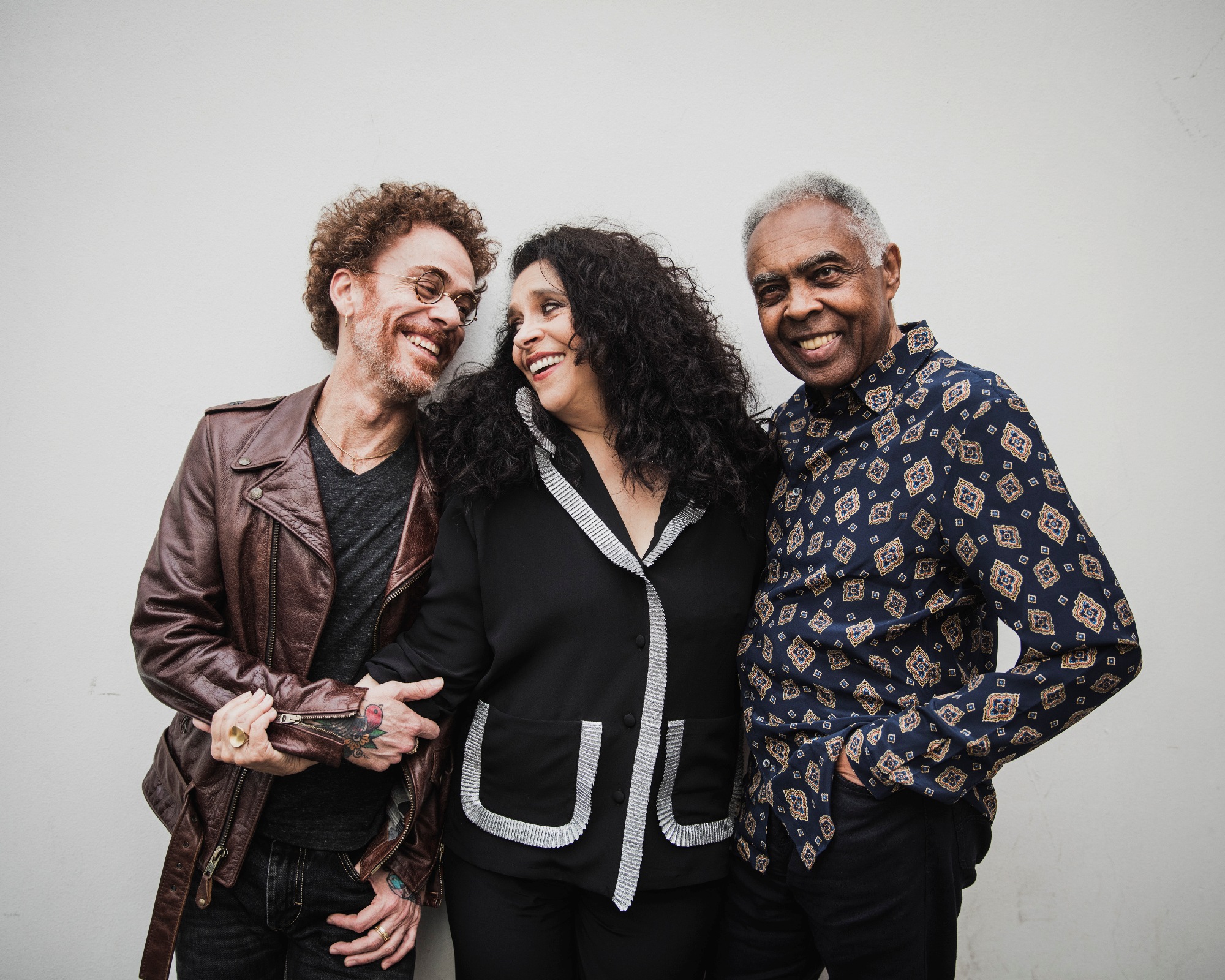 Encontro inédito reúne Gil, Gal e Nando Reis na Ópera de Arame