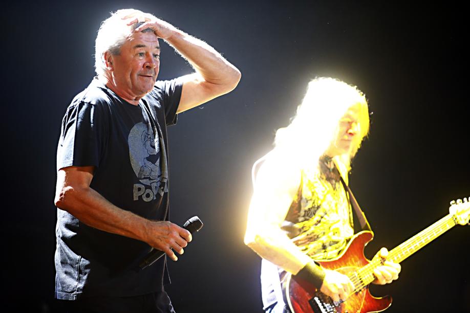 Veteranos do Deep Purple mostram força em grande show na Pedreira
