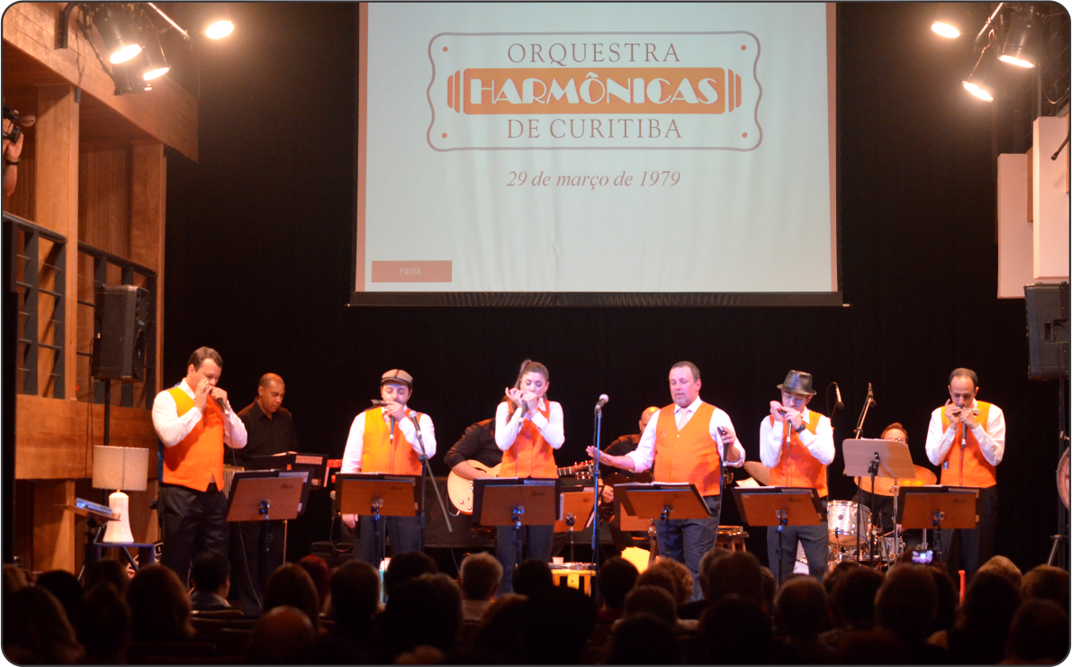 Orquestra de Harmônicas faz show gratuito na Boca Maldita nesta quinta (14)