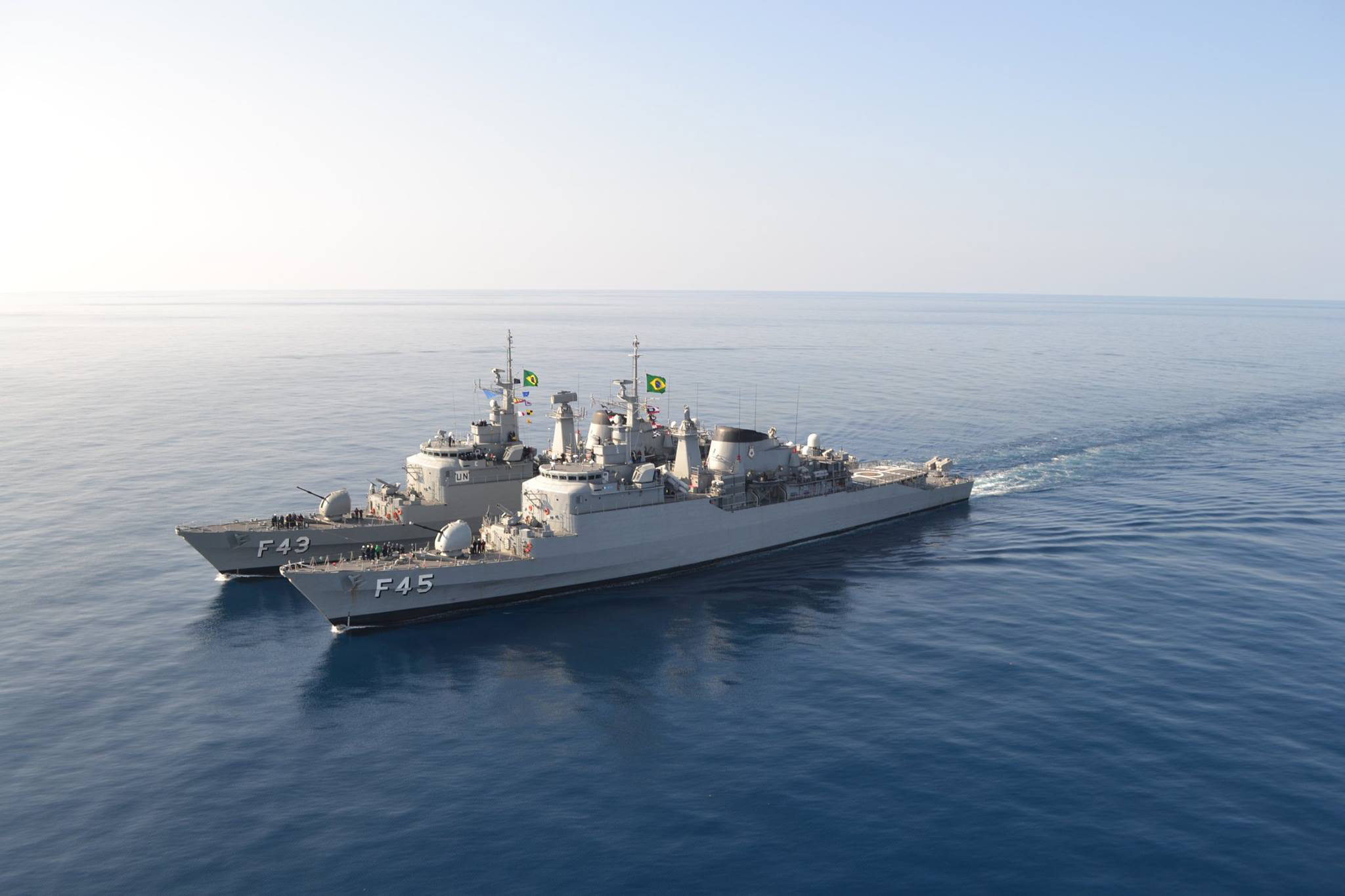 Neste domingo (28), navio de Guerra pode ser visitado no Porto de Paranaguá