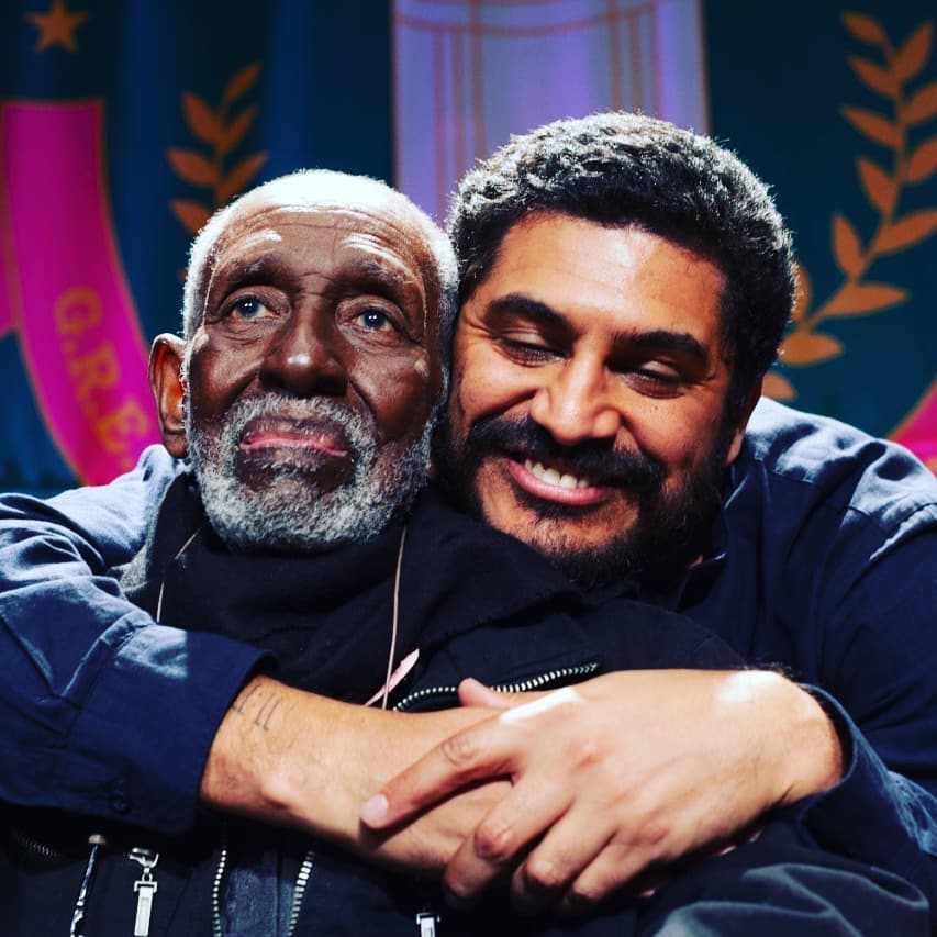 Encontro histórico entre Criolo e Nélson Sargento chega à Opera de Arame