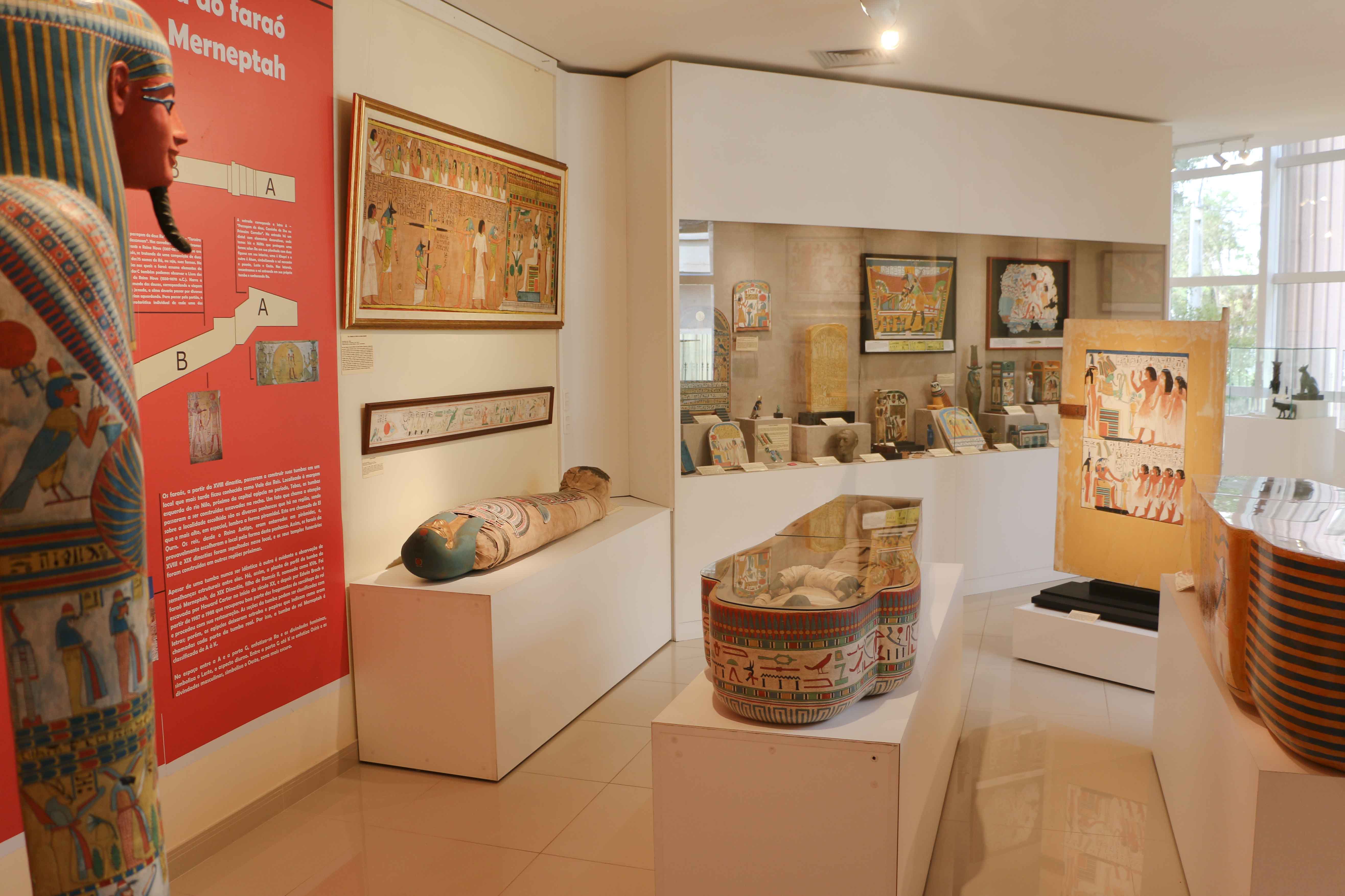 Museu egípcio ganha 150 novas peças e muda exposição