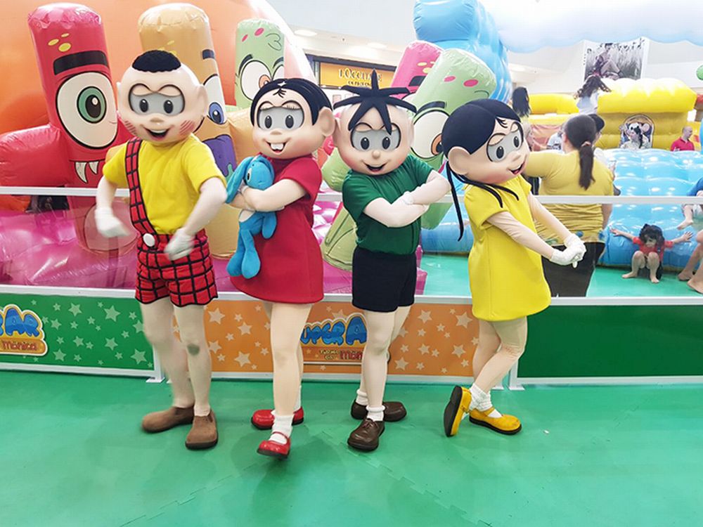 Turma da Mônica vem a Curitiba para sessão de fotos gratuitas