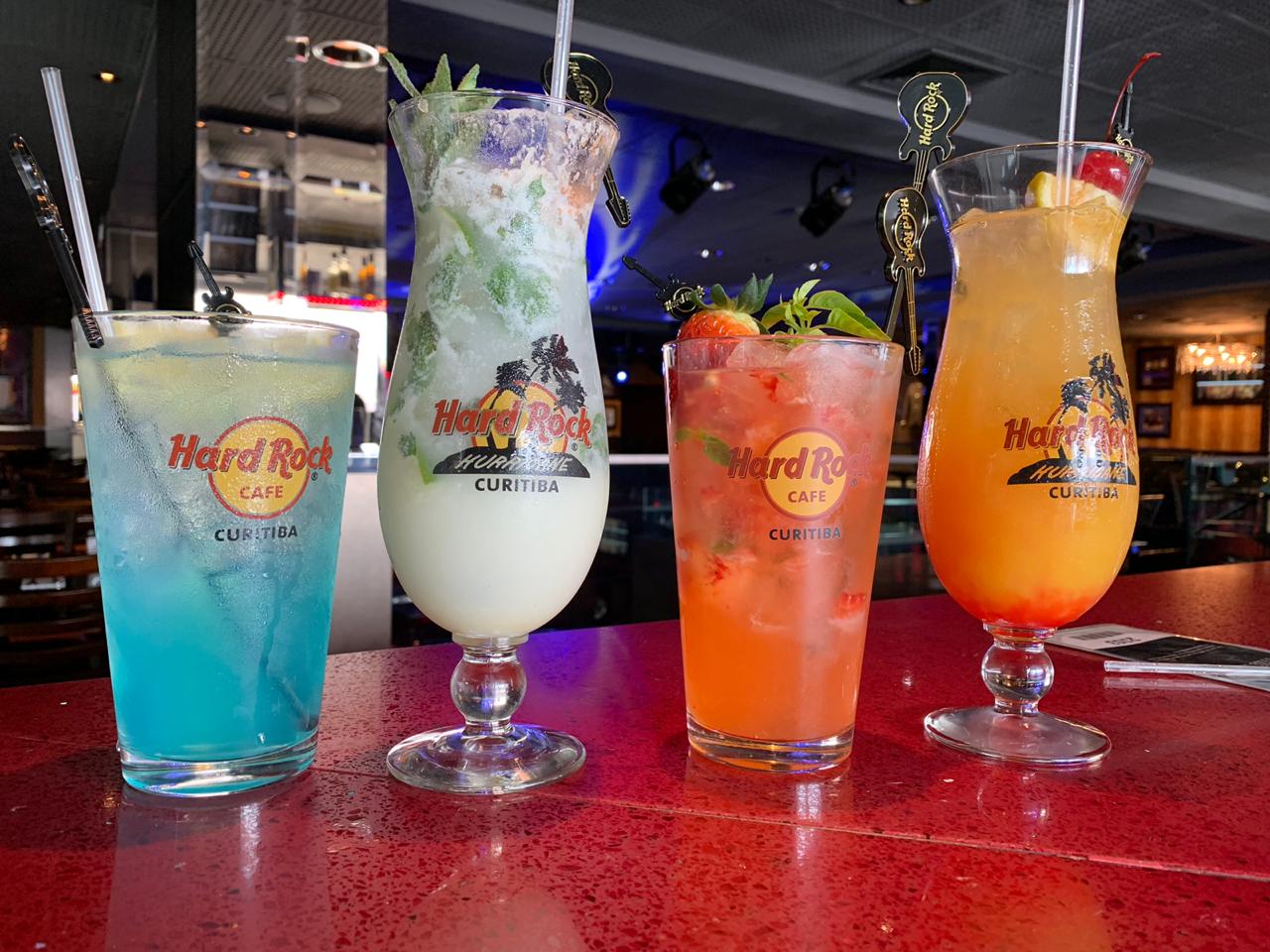 Quatro drinks de assinatura para experimentar no Hard Rock Cafe