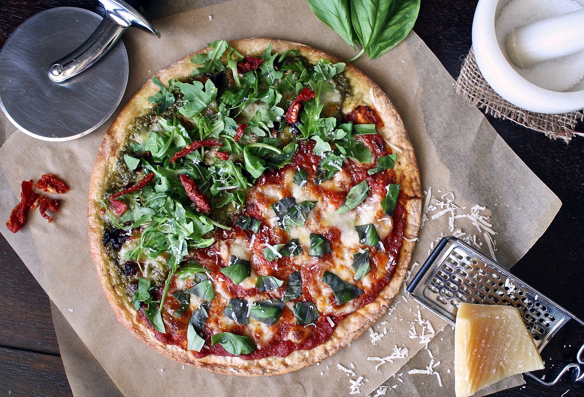 5 lugares para comer pizza vegetariana com desconto do Clube