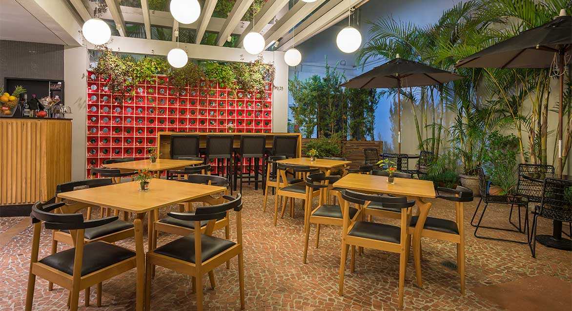 Marbô Bakery é um ótimo lugar para almoços agradáveis
