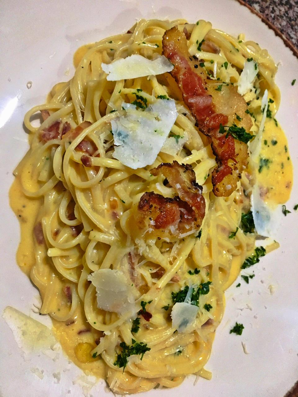 Aprenda a fazer o Spaghetti alla Carbonara do Pescara