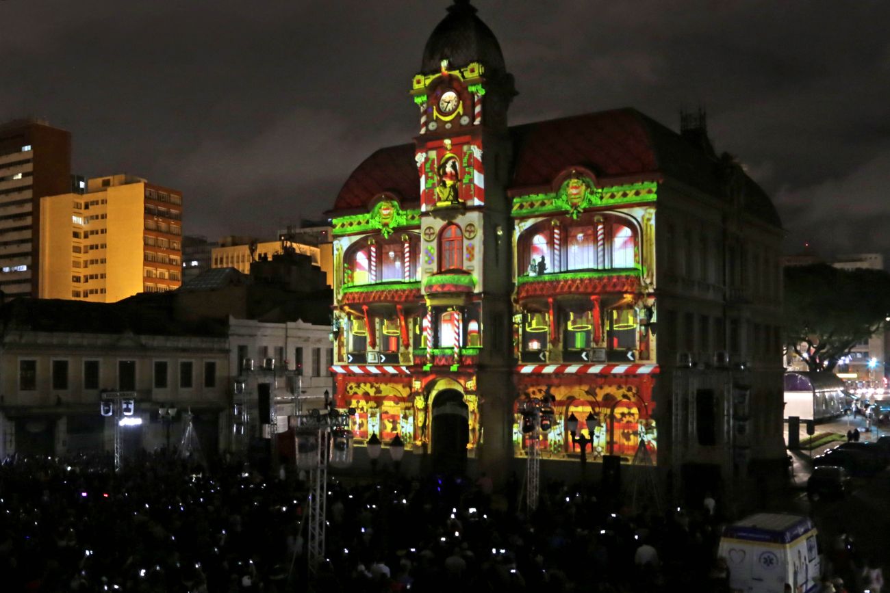 Paço da Liberdade ganha vida com iluminação em espetáculo nesta quinta-feira (7)