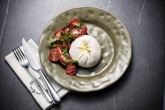 Onde comer burrata com desconto do Clube