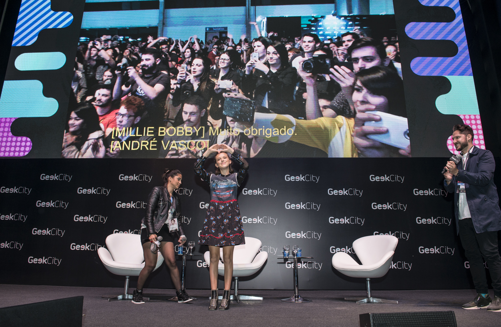 Eleven, de Stranger Things, conquista Curitiba durante o Geek City