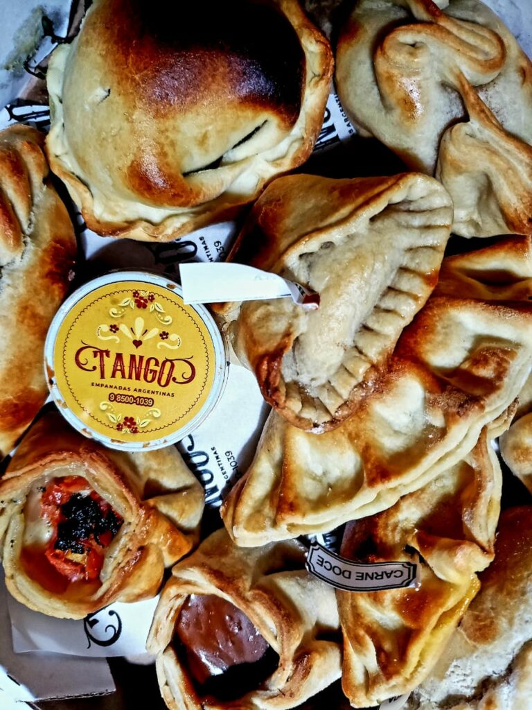 Tango Empanadas tem salgados feitos com a tradicional receita da família argentina
