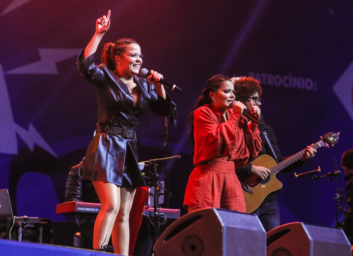 Maiara & Maraísa se apresentam no Planeta Drive In em Pinhais