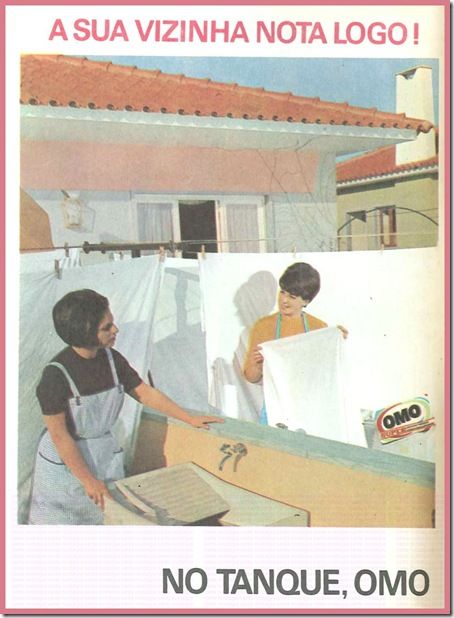 como lavar roupa anúncio Omo