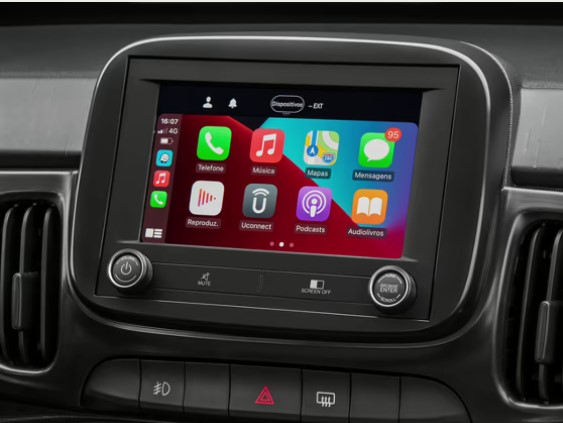 Fiat Mobi Trekking conexão total 