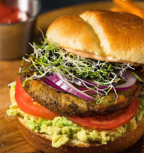 hambúrguer vegano