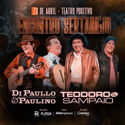 Di Paullo e Paulino e Teodoro e Sampaio neste domingo, 23/04