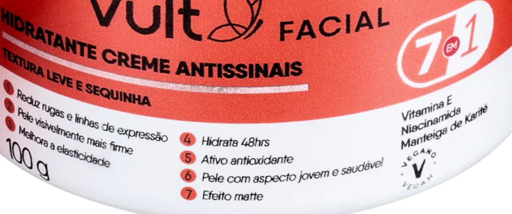 Creme Antissinais Vult